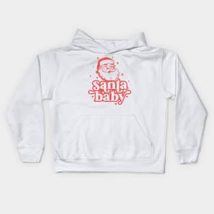 Santa Baby Kids Hoodie